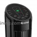 Custpromo 40" LCD Digital Control Oscillating Cooling Tower Fan With Remote Control  Black - B07BGS2GD5